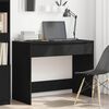 vidaXL Desk with Drawer Black 100 x 50 x 78 cm Engineered Wood