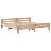 vidaXL Bed frame without Mattress 200x200 cm Solid Wood Pine