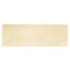vidaXL Faux Sheepskin Rug Tafalla Cream 80 x 250 cm Polyester