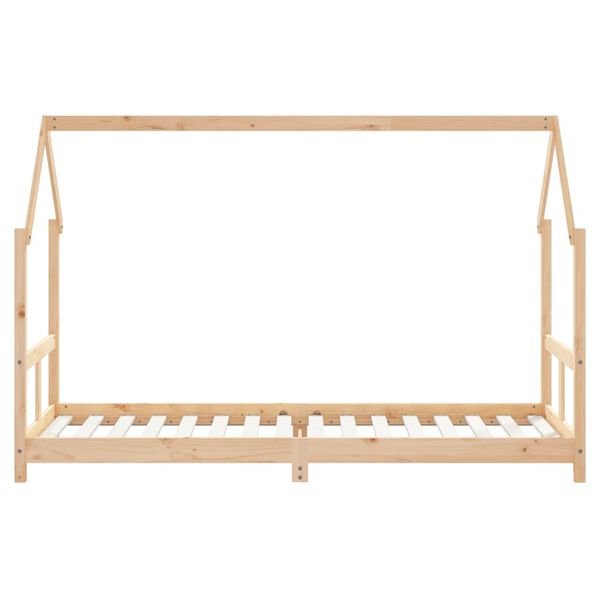 vidaXL Kids Bed Frame 80x200 cm Solid Wood Pine