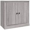 vidaXL Sideboards 3 pcs Grey Sonoma Engineered Wood