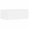 vidaXL Wall-Mounted Desk White 80 x 45 x 30 cm Engineered Wood