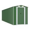 vidaXL Garden Shed Green 192x689x223 cm Galvanised Steel