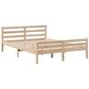 vidaXL Bookcase Bed without Mattress 140x200cm Solid Wood Pine