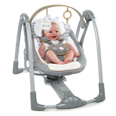 Ingenuity Portable Baby Swing Swing'n'Go Bella Teddy