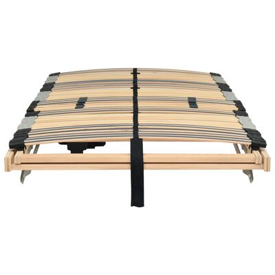 vidaXL Electrical Slatted Bed Base with 42 Slats 7 Zones 70x200 cm