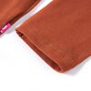 Kids' T-shirt with Long Sleeves Cognac 128