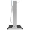 vidaXL Outdoor Shower with Tray WPC Stainless Steel