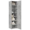 vidaXL Highboard Concrete Grey 45x42.5x185 cm Engineered Wood
