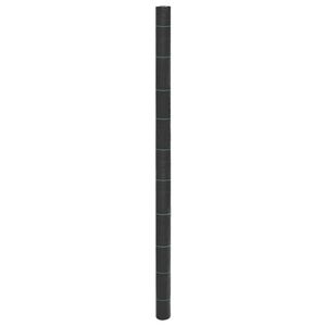 vidaXL Weed Membrane Black 2x200 m PP