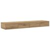vidaXL Bed Drawers Artisan Oak 135 x 36.5 x 16.5 cm Engineered Wood
