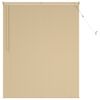 vidaXL Venetian Blind Light Brown with Pattern 150 x 110 cm 25 mm PVC
