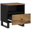 vidaXL Bedside Cabinet Solid Wood Mango&Engineered Wood