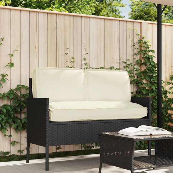 vidaXL Pallet Cushion Set 3 pcs Cream 120 x 60 x 12 cm Oxford fabric