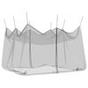 vidaXL Garden Mosquito Net 156 Mesh Black 4 x 4 x 2.5 m Polyester