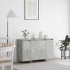 vidaXL Sideboard Concrete grey 120 x 41 x 75 cm Engineered wood