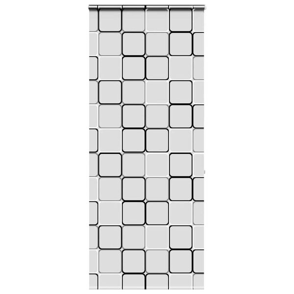 vidaXL Shower Roller Blind with Cassette 110x240 cm Fabric Width 106 cm