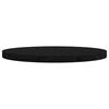vidaXL Table Top Round Black Ø60x3 cm Solid Wood Pine