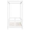 vidaXL Kids Bed Frame White 70x140 cm Solid Wood Pine