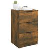 vidaXL Bedside Cabinet Smoked Oak 40x36x65 cm