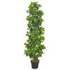 vidaXL Artificial Plant Laurel Tree with Pot Green 150 cm