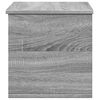 vidaXL Storage Box Grey Sonoma 60x35x35 cm Engineered Wood