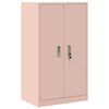 vidaXL Storage Cabinet Pink 60 x 40 x 90 cm Steel