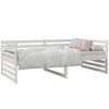 vidaXL Day Bed without Mattress White 90x190cm Solid Wood Pine