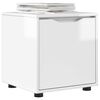 vidaXL Bathroom Cabinet High Gloss White 40.5 x 40 x 44 cm