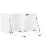vidaXL Wall Cabinet White 60x36.5x35 cm Engineered Wood