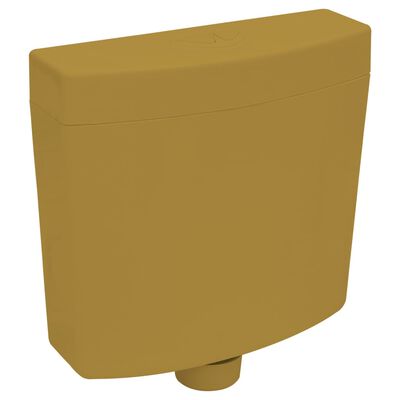 vidaXL Toilet Cistern with Bottom Water Inlet 3/6 L Curry