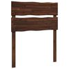 vidaXL Live Edge Headboard ROSTOCK Dark Brown 80 cm Solid Acacia Wood