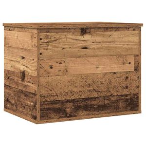 vidaXL Storage Box Old wood 60 x 42 x 46 cm Engineered Wood