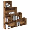 vidaXL Book Cabinet Old Wood 157x24x160 cm Engineered Wood