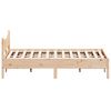 vidaXL Bed Frame without Mattress 140x190 cm Solid Wood Pine