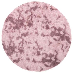 vidaXL Shaggy Rug High Pile NAVARRA Dusty Pink 100x100 cm Polyester