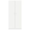 vidaXL Wardrobe White 90x52x200 cm Engineered Wood
