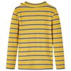 Kids' T-shirt with Long Sleeves Ochre 104
