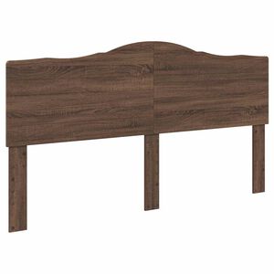 vidaXL Headboard Brown Oak 200 cm Engineered wood
