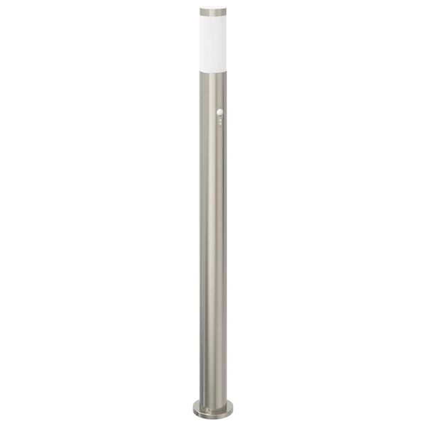 vidaXL Bollard Lights with Sensor 3pcs 110 cm Stainless Steel IP44
