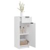 vidaXL Bathroom Cabinet White 32x33.5x90 cm Engineered Wood
