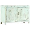 vidaXL Sideboard Light Blue 110x35x70 cm Solid Mango Wood