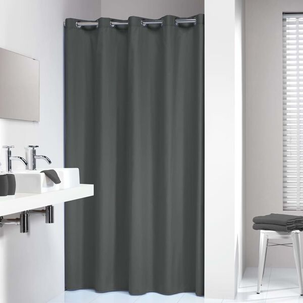 Sealskin Shower Curtain Coloris 180x200 cm Grey