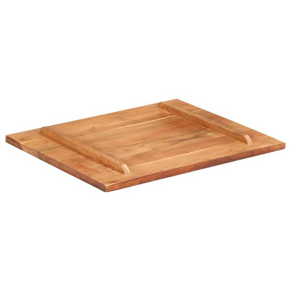 vidaXL Table Top Solid Wood Acacia 25-27 mm 60x70 cm