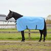 vidaXL Horse Blanket Full Aqua Polyester