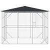 vidaXL Bird Cage Anthracite 227 x 310 x 247 cm Galvanised Steel