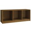 vidaXL TV Cabinet | Honey Brown | Solid Pinewood | Medium | TV Cabinet