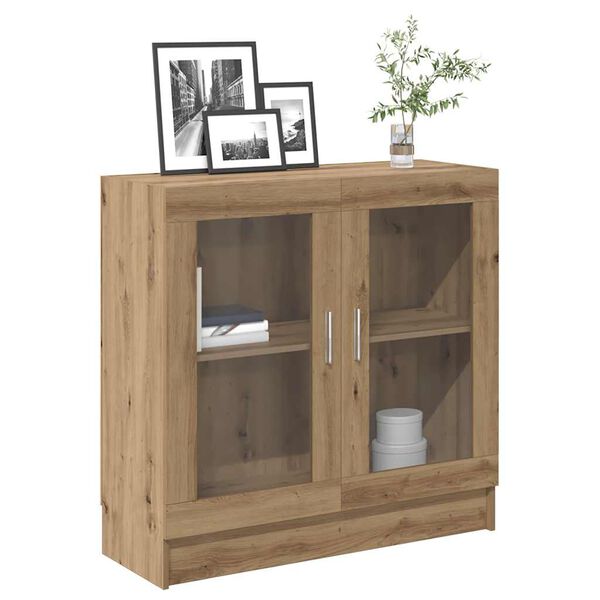 vidaXL Book Cabinet Artisan Oak 82.5x30.5x80 cm Engineered Wood