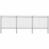 vidaXL Garden Fence | Steel | Tough | Modern