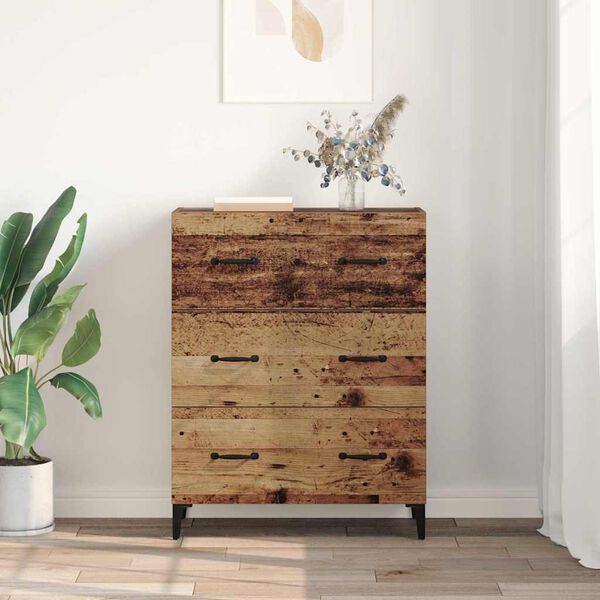vidaXL Sideboard Old wood 69.5 x 34 x 90 cm Engineered wood